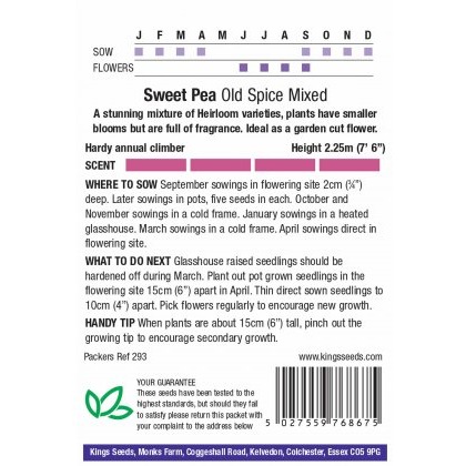 Sweet Pea Old Spice Mix