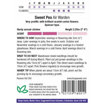Sweet Pea Air Warden
