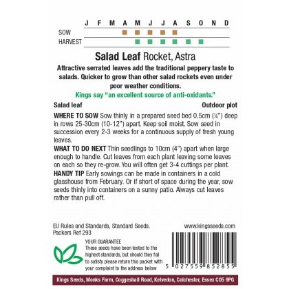 Salad Leaf Rocket Astra
