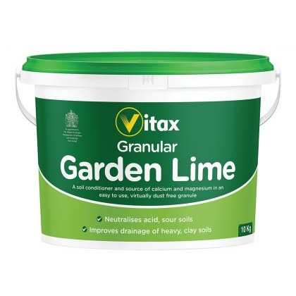 VITAX Granular Garden Lime (tub) 10kg VITAX Granular Garden Lime (tub) 10kg