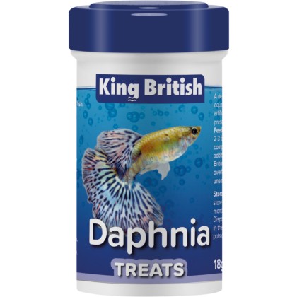 KING BRITISH Daphnia Treats 18g KING BRITISH Daphnia Treats 18g