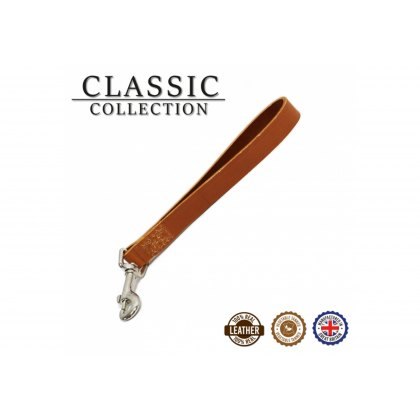 ANCOL Leather Handloop Tan 25cmx19mm