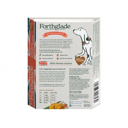 FORTHGLADE British Classics Complete Grain Free Adult Chicken Sunday Lunch 395g FORTHGLADE British Classics Complete Grain Free Adult Chicken Sunday Lunch 395g