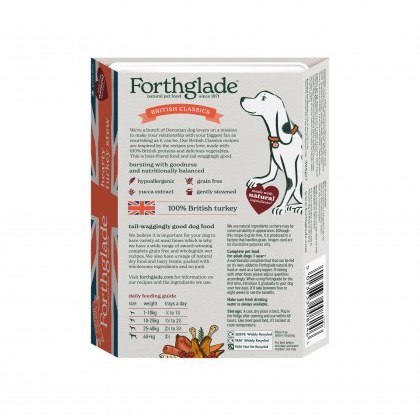FORTHGLADE British Classics Complete Grain Free Adult Hearty Turkey Stew 395g FORTHGLADE British Classics Complete Grain Free Adult Hearty Turkey Stew 395g