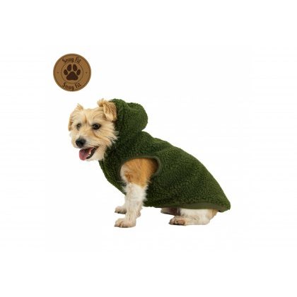 ANCOL Teddy Sherpa Fleece Green XS
