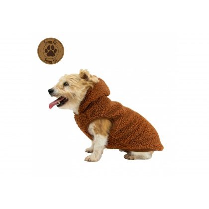 ANCOL Teddy Sherpa Fleece Terracotta L