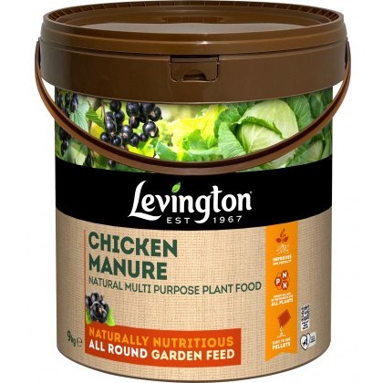 LEVINGTON® Chicken Manure Multi Purpose Plant Food 9Kg LEVINGTON® Chicken Manure Multi Purpose Plant Food 9Kg