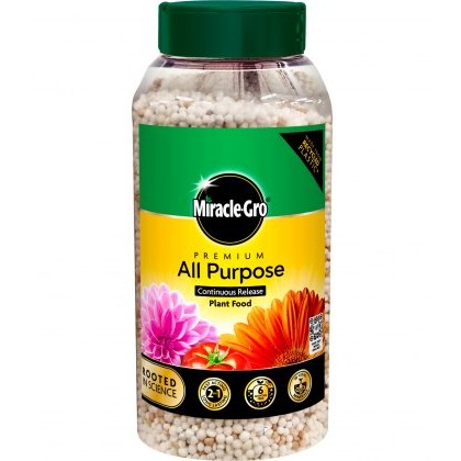 MIRACLE-GRO® Premium All Purpose Continuous Release Plant Food 900g MIRACLE-GRO® Premium All Purpose Continuous Release Plant Food 900g