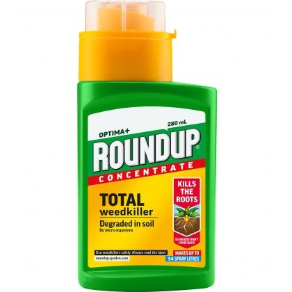 ROUNDUP Optima+ Concentrate Weedkiller 280ml ROUNDUP Optima+ Concentrate Weedkiller 280ml