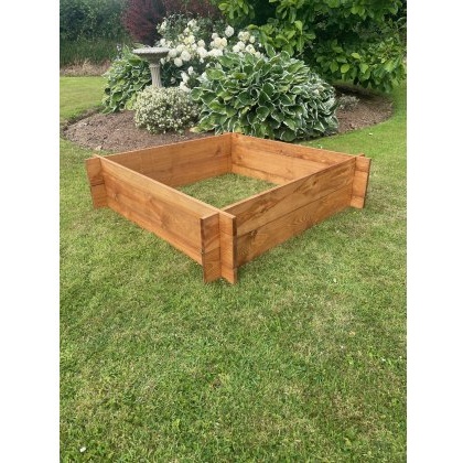 ROCKETGRO Raised Bed Square 1m x1m x 30cm