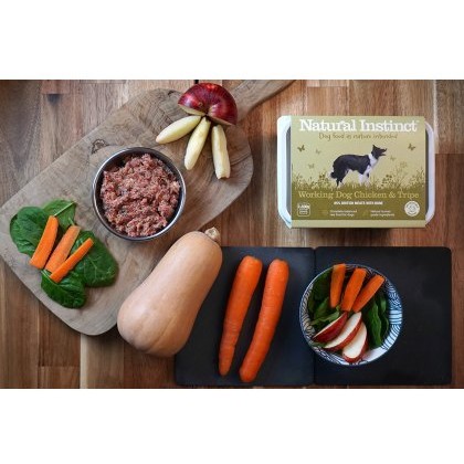 NATURAL INSTINCTS WORKING DOG Chicken & Tripe NATURAL INSTINCTS WORKING DOG Chicken & Tripe