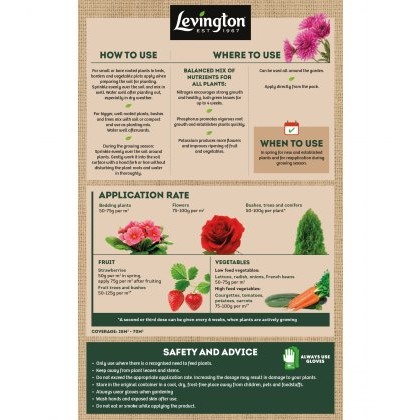 LEVINGTON® Growmore Multi Purpose Plant Food 3.5Kg LEVINGTON® Growmore Multi Purpose Plant Food 3.5Kg