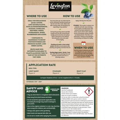 LEVINGTON® Sulphate Of Iron 1.5Kg LEVINGTON® Sulphate Of Iron 1.5Kg