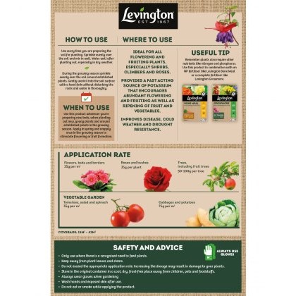 LEVINGTON® Natural Sulphate of Potash 1.5Kg LEVINGTON® Natural Sulphate of Potash 1.5Kg