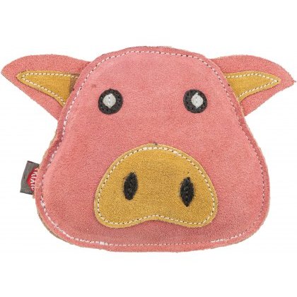 TRIXIE Pig, Leather, 19 cm