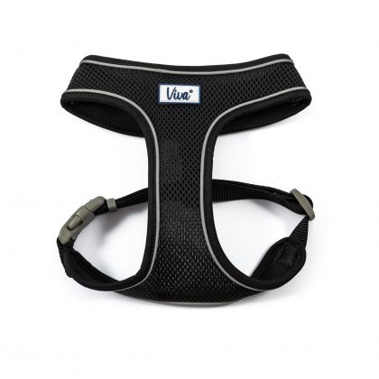 ANCOL Viva Mesh Dog Harness Black S 34-45cm
