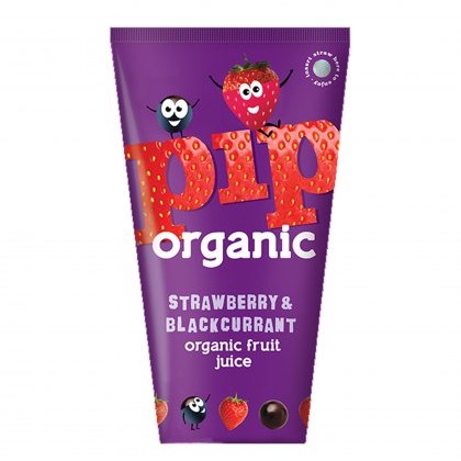 PIP Organic Strawberry and Blackcurrant Juice PIP Organic Strawberry and Blackcurrant Juice