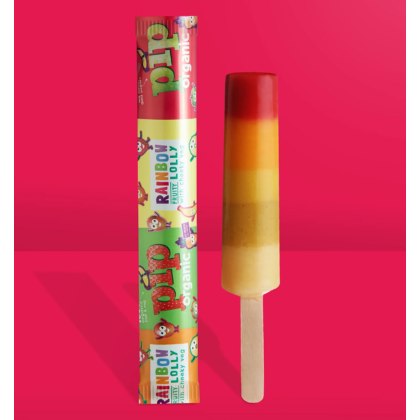 PIPS Organic Rainbow Ice Lolly PIPS Organic Rainbow Ice Lolly