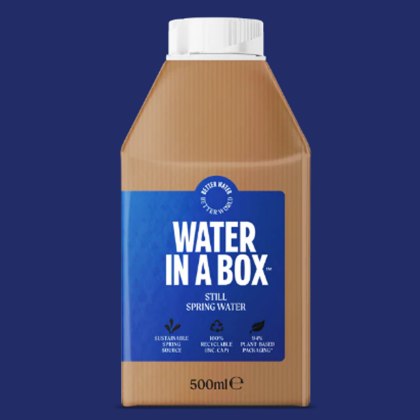 Water in a box Natural Spring Water Water in a box Natural Spring Water