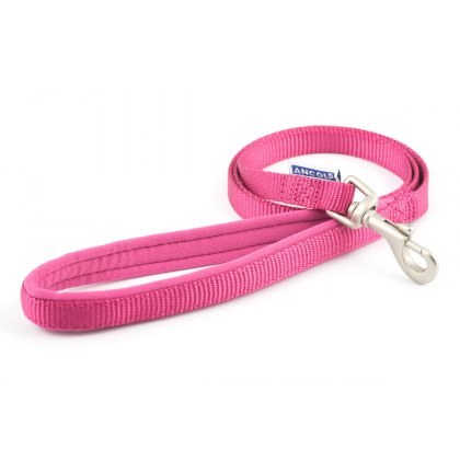 ANCOL Viva Padded Lead Pink 1mx12mm ANCOL Viva Padded Lead Pink 1mx12mm