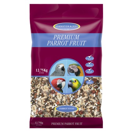 JOHNSTON & JEFF Parrot Fruit Mix 12.75kg JOHNSTON & JEFF Parrot Fruit Mix 12.75kg