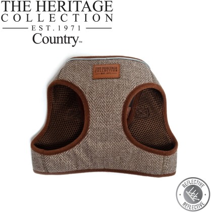 ANCOL Heritage Herringbone Step In Harness L