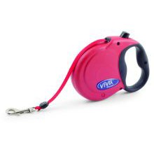 ANCOL Viva Retractable 5m Lead Red S