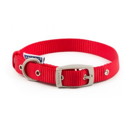 ANCOL Viva Collar Red 28-36cm Size 3 ANCOL Viva Collar Red 28-36cm Size 3