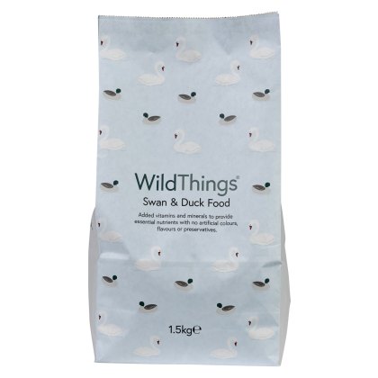 WILD THINGS Swan & Duck Food 1.5kg WILD THINGS Swan & Duck Food 1.5kg
