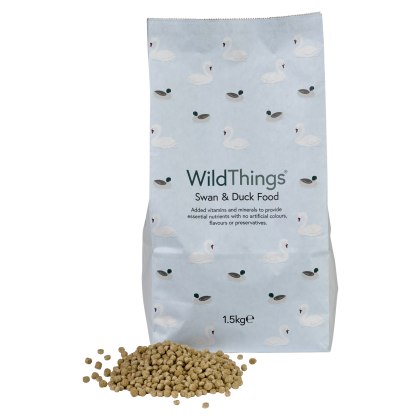 WILD THINGS Swan & Duck Food 1.5kg WILD THINGS Swan & Duck Food 1.5kg
