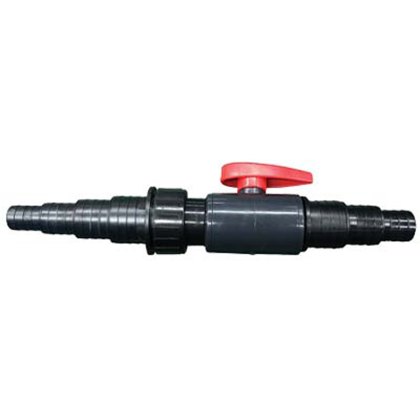 PONDXPERT Universal Flow Regulator 25/32/38mm (big red tap)