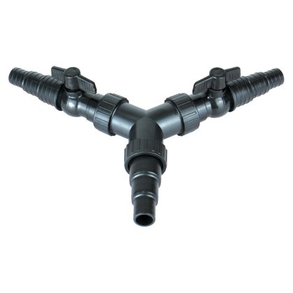 PONDXPERT Y Piece Distributor Large 20/32/40mm with taps