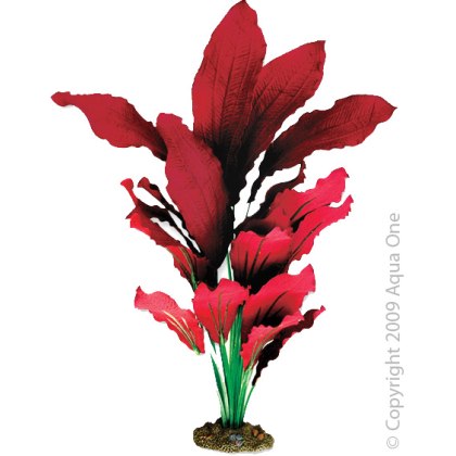 AQUA ONE Silk Plant-Amazon Red 40cm AQUA ONE Silk Plant-Amazon Red 40cm