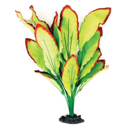 AQUA ONE Silk Plant-Amazon Red/Green 30cm AQUA ONE Silk Plant-Amazon Red/Green 30cm
