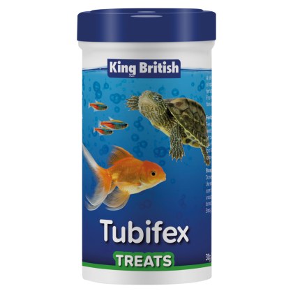 KING BRITISH Tubifex Treats 30g KING BRITISH Tubifex Treats 30g