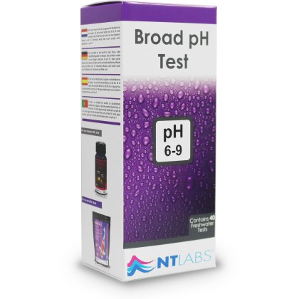 NT LABS Aquarium Lab Broad pH 4 - 10 Test