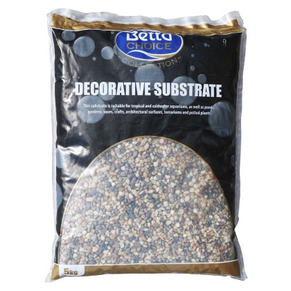 BETTA CHOICE Natural River Gravel 5kg BETTA CHOICE Natural River Gravel 5kg
