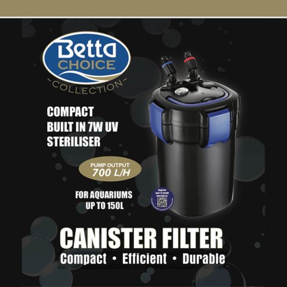 BETTA CHOICE 700 UV Canister Filter