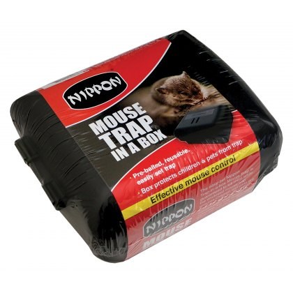 NIPPON Pre-Baited Mouse Trap in a Box 1 trap