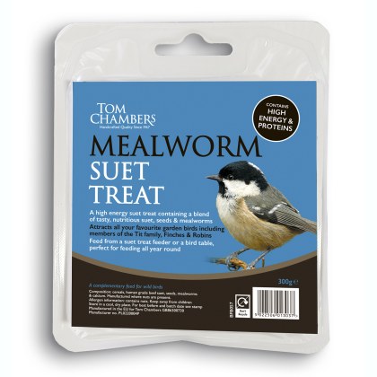 TOM CHAMBERS Suet Treat - Mealworm TOM CHAMBERS Suet Treat - Mealworm