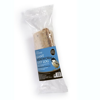 TOM CHAMBERS Giant Mealworm Suet Log TOM CHAMBERS Giant Mealworm Suet Log