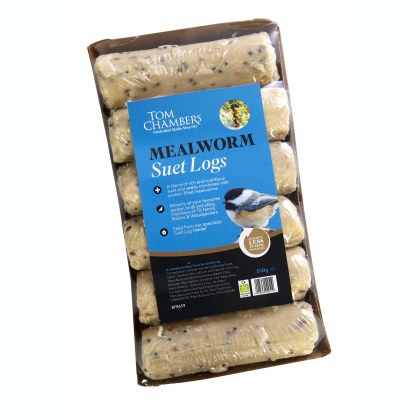 TOM CHAMBERS Suet Logs - Mealworm TOM CHAMBERS Suet Logs - Mealworm