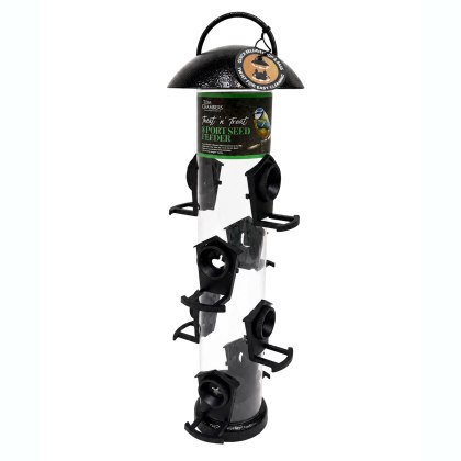 TOM CHAMBERS TOM CHAMBERS Twist n Treat Seed Feeder - 8 Port TOM CHAMBERS TOM CHAMBERS Twist n Treat Seed Feeder - 8 Port