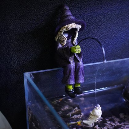 BETTA Sitting Fishing Witch BETTA Sitting Fishing Witch