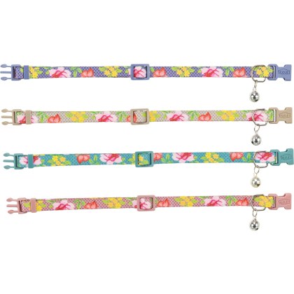 TRIXIE Cat collar, flowers, 20-34cm/10mm, various TRIXIE Cat collar, flowers, 20-34cm/10mm, various