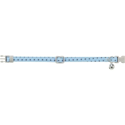 TRIXIE Cat collar, dots, 20-30cm/10mm, blue TRIXIE Cat collar, dots, 20-30cm/10mm, blue