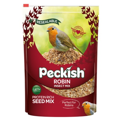 PECKISH Robin Bird Food 1kg PECKISH Robin Bird Food 1kg