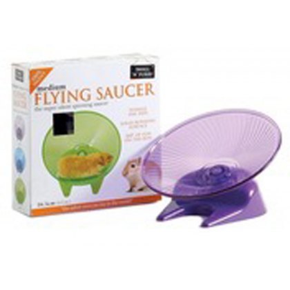 Small 'N' Furry Flying Saucer Wheel   6.5"