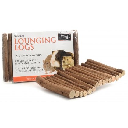 Small 'N' Furry Lounging  Logs          Med
