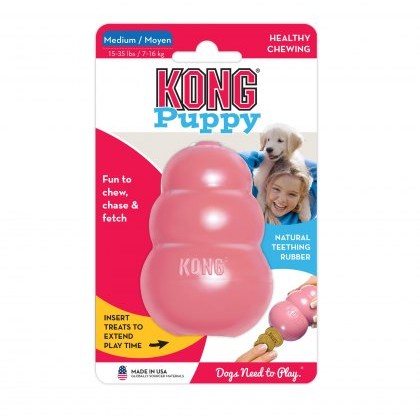 KONG Puppy Medium (Assorted Pink & Blue)